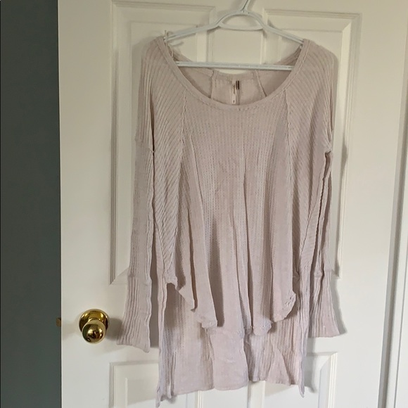 Free people sweater light pink